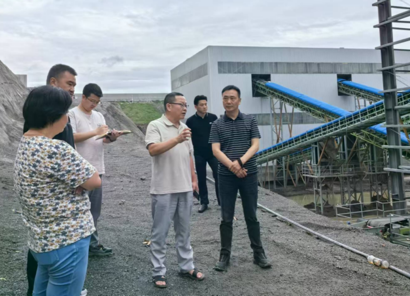 重庆再生资源集团开展旺苍县矿山项目安全环保与经营专项检查